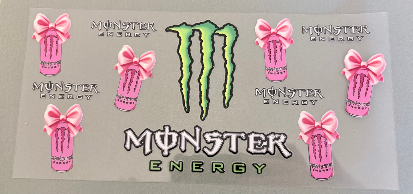 Pink Monster Energy