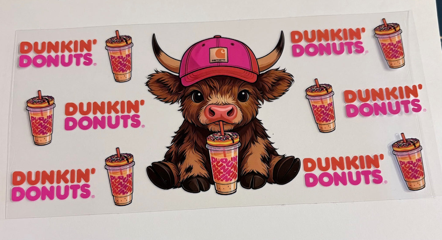 Dunkin' Donuts Cow
